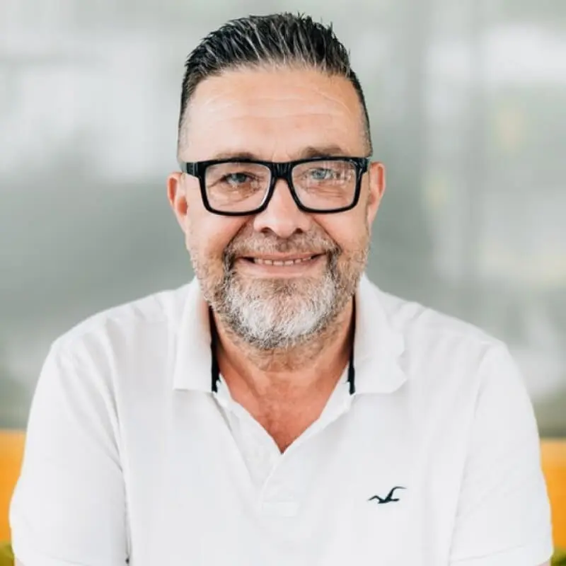 Porträt von Dozent Daniel B. aus dem Team der Meisterschmiede