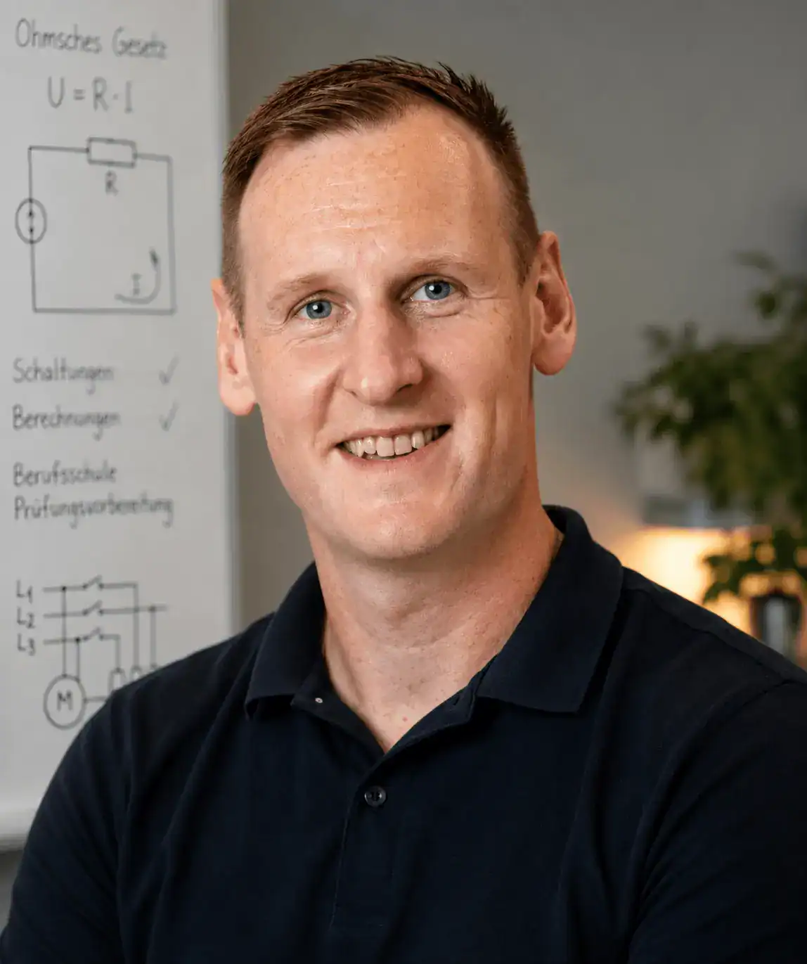 Porträt von Dozent Erik B. aus dem Team der Meisterschmiede