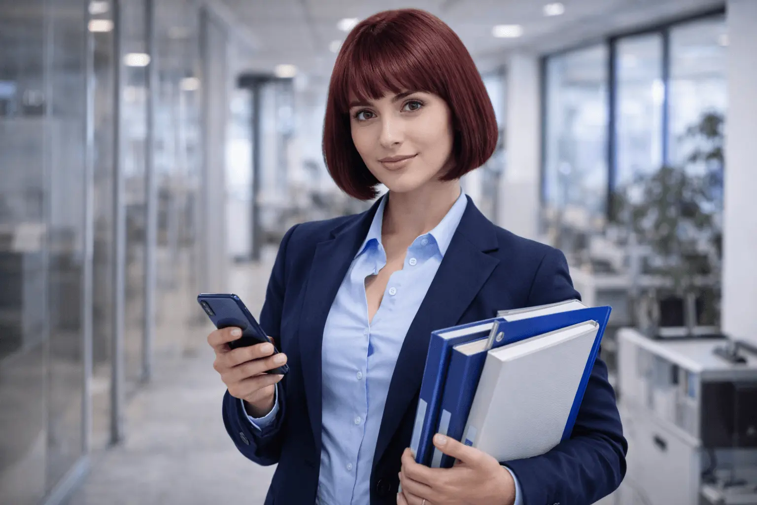 Geprüfte Imobilienfachwirtin vereinbart einen Besichtigungstermin