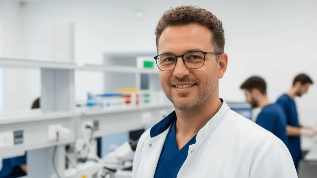 Staatlich anerkannter MTL bei der Laboratoriumsanalytik