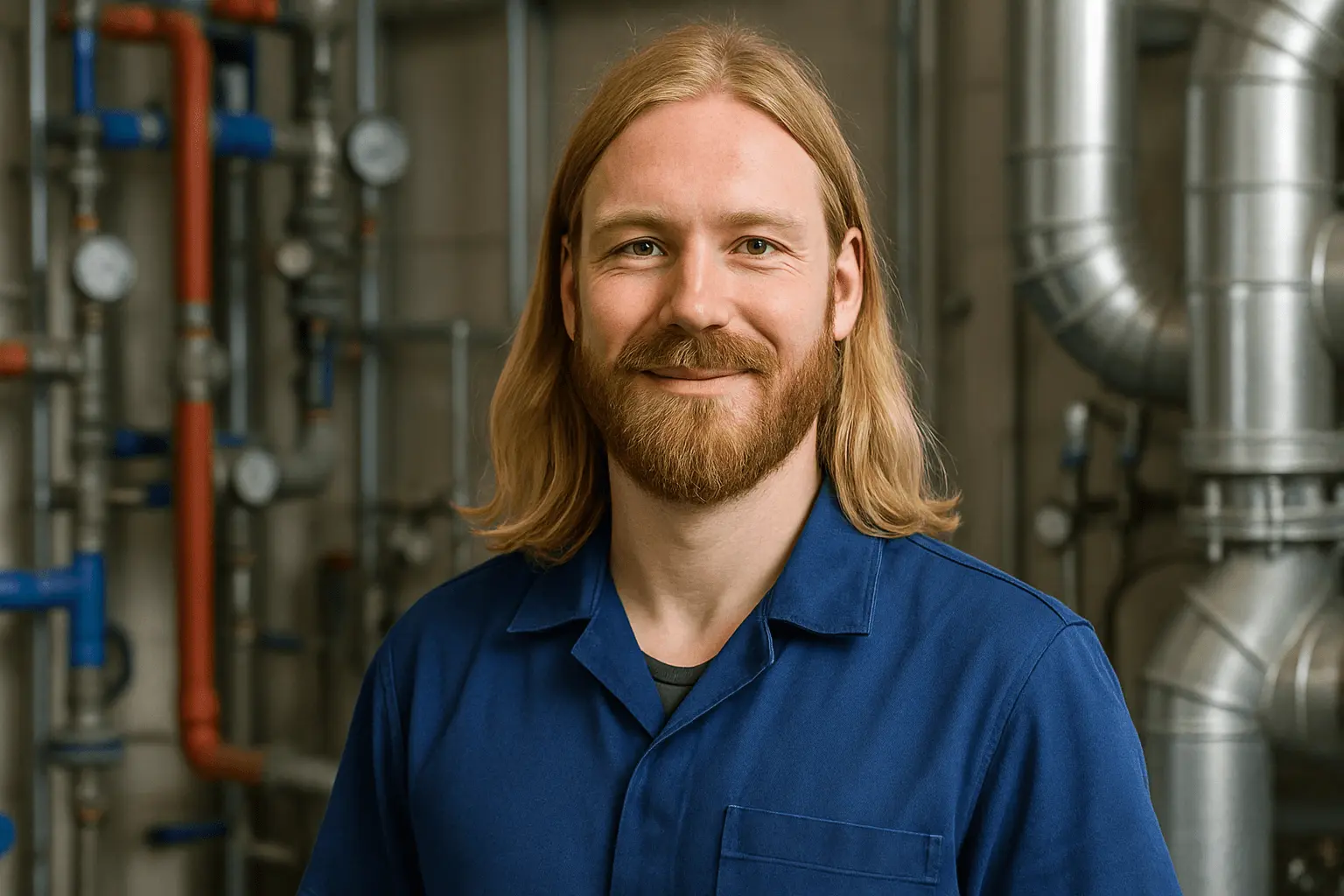 Staatlich geprüfter Techniker für Versorgungstechnik im Maschinenraum
