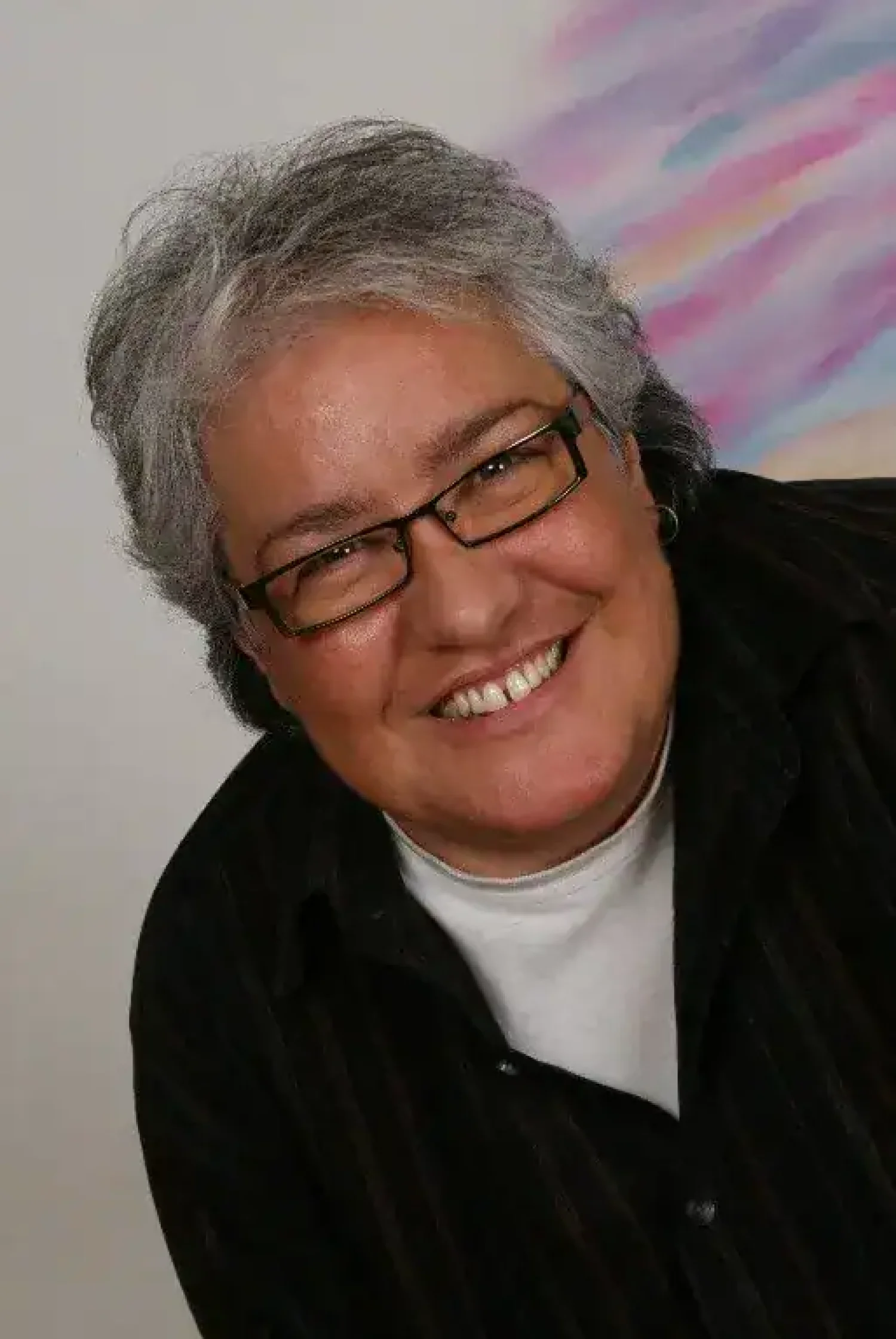 Porträt von Dozentin Antonella S. aus dem Team der Meisterschmiede