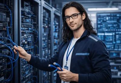 Fachinformatiker für Digitale Vernetzung vernetzt Serversysteme