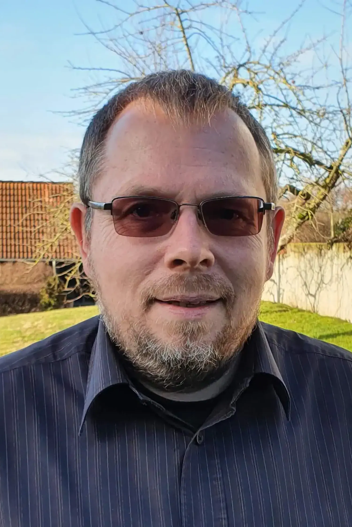 Porträt von Dozent Frank H. der Meisterschmiede