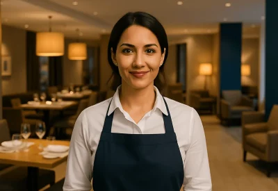 Geprüfte Fachwirtin Gastgewerbe organisiert Serviceabläufe