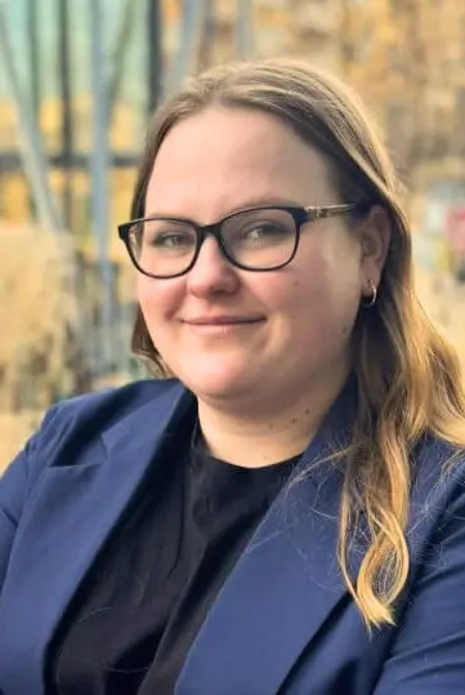 Porträt von Dozentin Leonie W. der Meisterschmiede