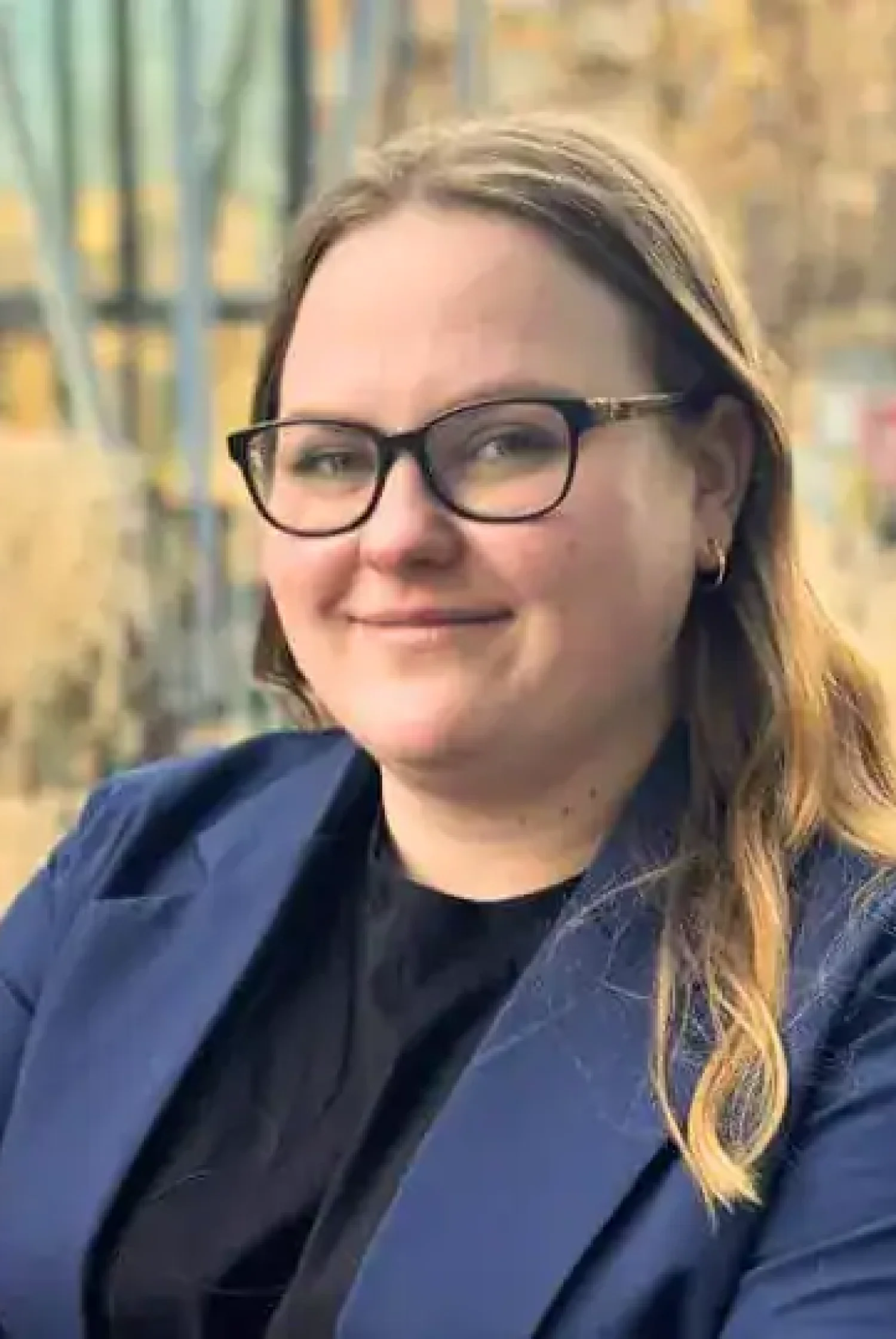 Porträt von Dozentin Leonie W. der Meisterschmiede