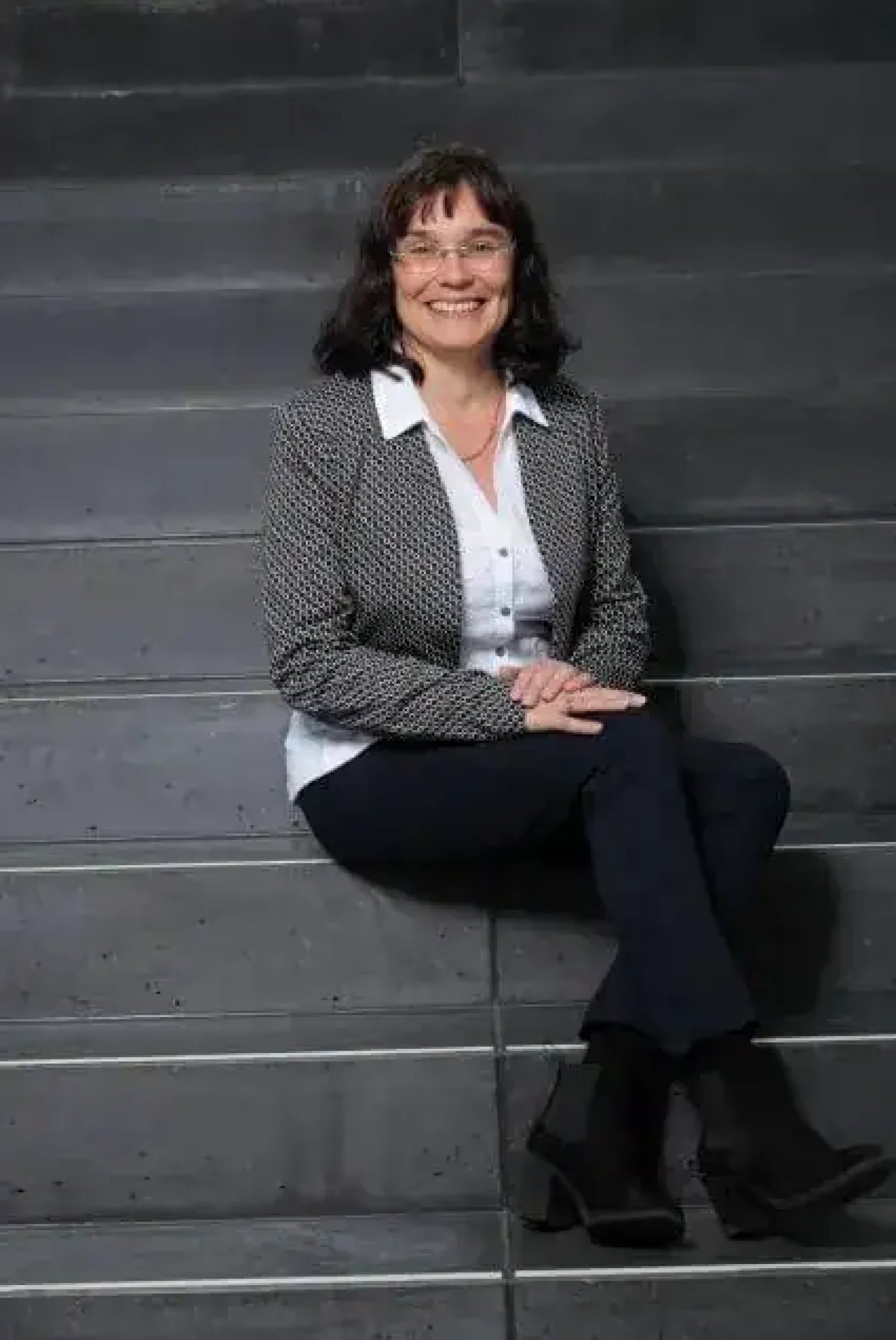Porträt von Dozentin Sigrid L. aus dem Team der Meisterschmiede